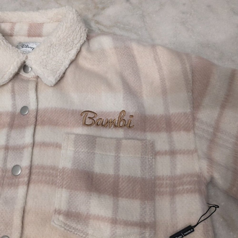 Disney plaid Bambi Jacket Forever 21 - Picture 7 of 11